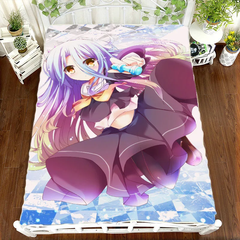 Простыня с Аниме Манга NO GAME LIFE 150*200 см|Простыня| |