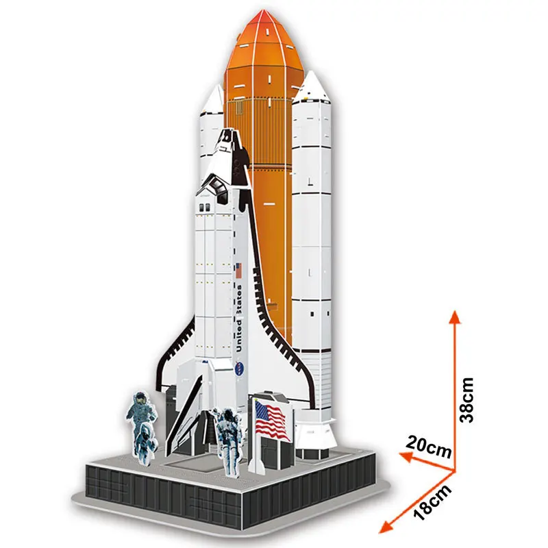 Модель космического корабля модель открытия объемный пазл головоломка сделай