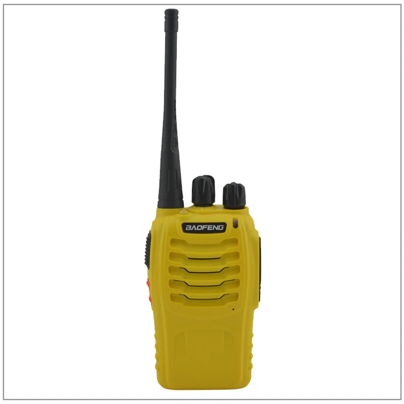 2 шт BaoFeng BF-888S мини-рация Baofeng BF 888s UHF400-470MHz портативная двухсторонняя версия обновления Радио для BF-777s BF-666s - Цвет: Yellow