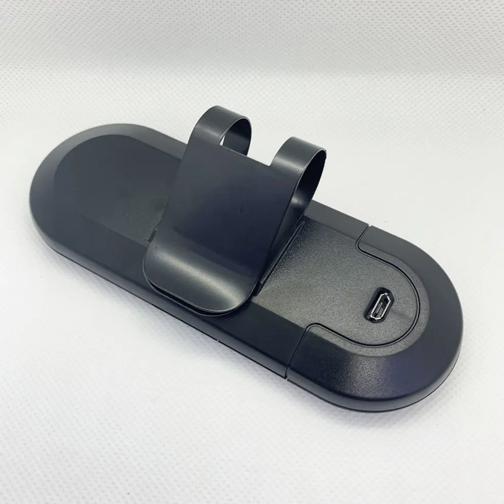 Беспроводной автомобильный комплект Bluetooth гарнитура динамик телефон козырек клип для iPhone Android, динамик MP3 музыкальный плеер Солнцезащитный козырек клип