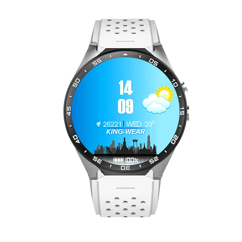 Фустер kw88 MTK6580 Android 5.1 Смарт часы 512 МБ + 4 ГБ интеллектуальные Поддержка GPS