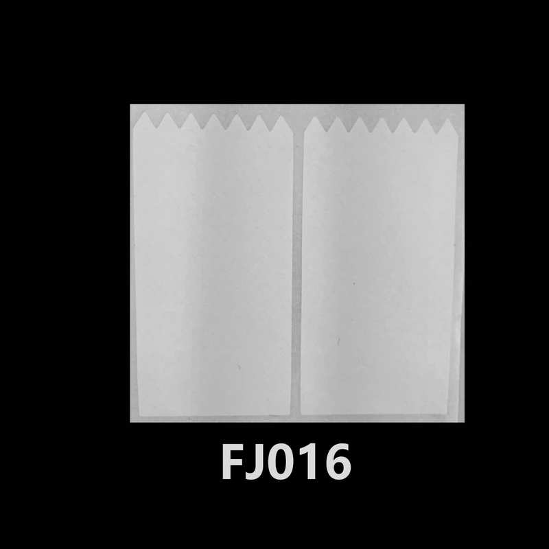 FJ016 Арт, наклейки для ногтей французские советы руководство маникюрные наклейки для ногтей форма бахрома Руководство DIY шаблон 3D Виниловые наклейки инструмент для укладки - Цвет: FJ016