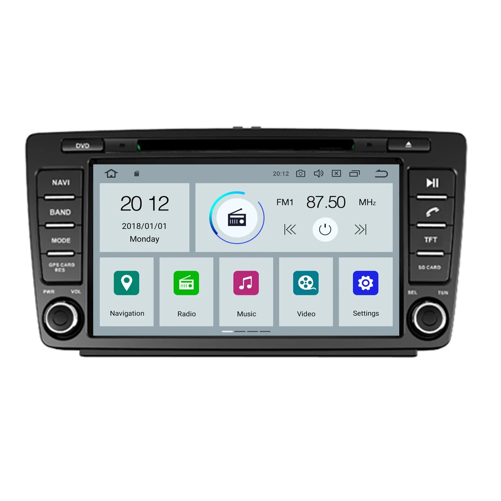 Aotsr Android 9 0 аудио спутниковый навигатор автомобильный DVD-плеер GPS-навигация