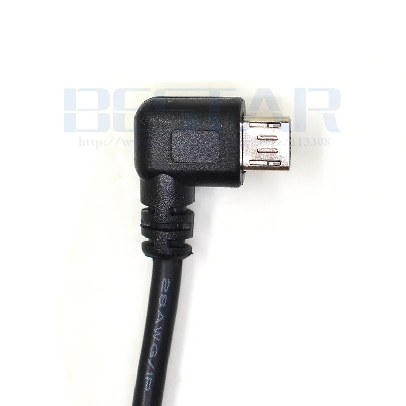 0 25 м 90 градусов правый левый вверх вниз Угловой Micro USB 2 папа к Mini 5pin Женский OTG