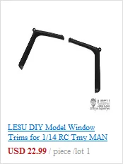 LESU 1/14 Tmy RC MAN тягач модель автомобиля Модернизированный металлический ящик для инструментов A TH04726