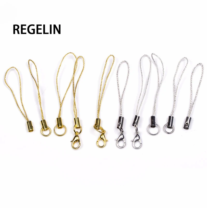 REGELIN 50 шт. шнур веревка брелок для ключей Подвеска мобильного телефона ремешок