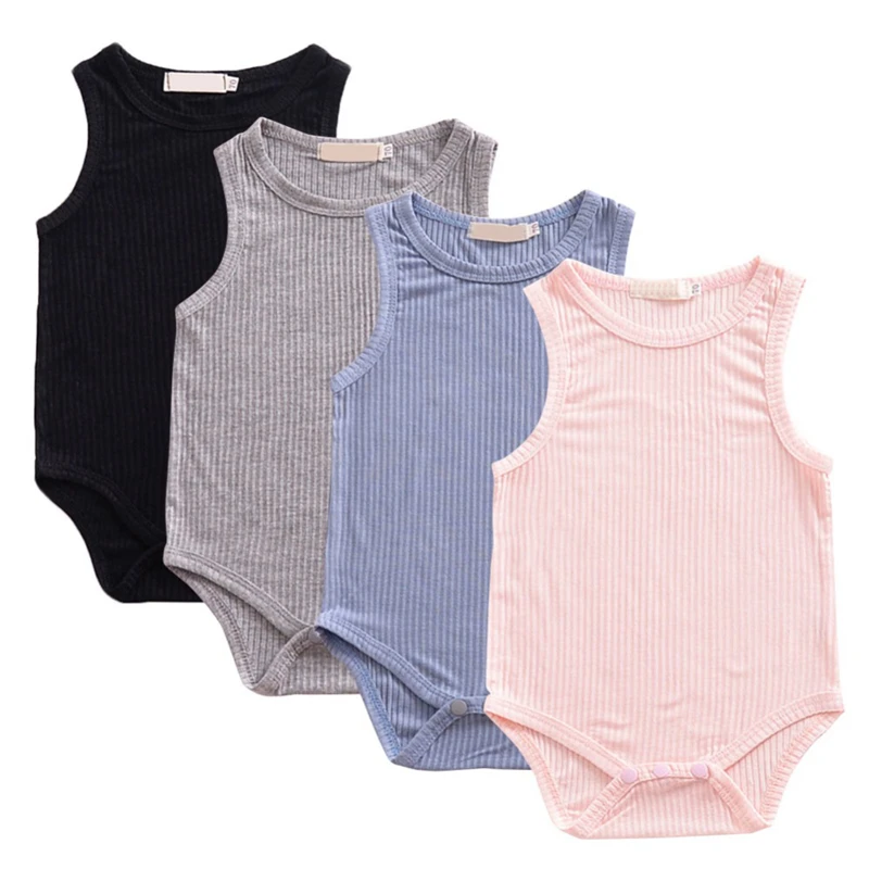 Милая Детская одежда унисекс комбинезон для младенцев мальчиков девочек