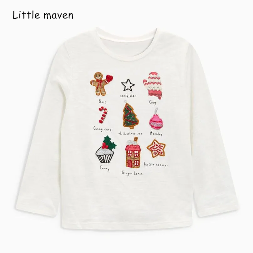 Little maven/детская брендовая одежда для маленьких девочек Новинка осени 2018