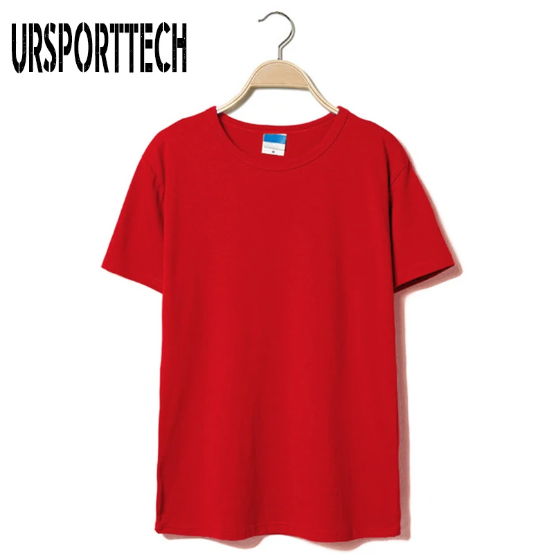 Высококачественные летние пустые футболки для мужчин и мальчиков хлопковая