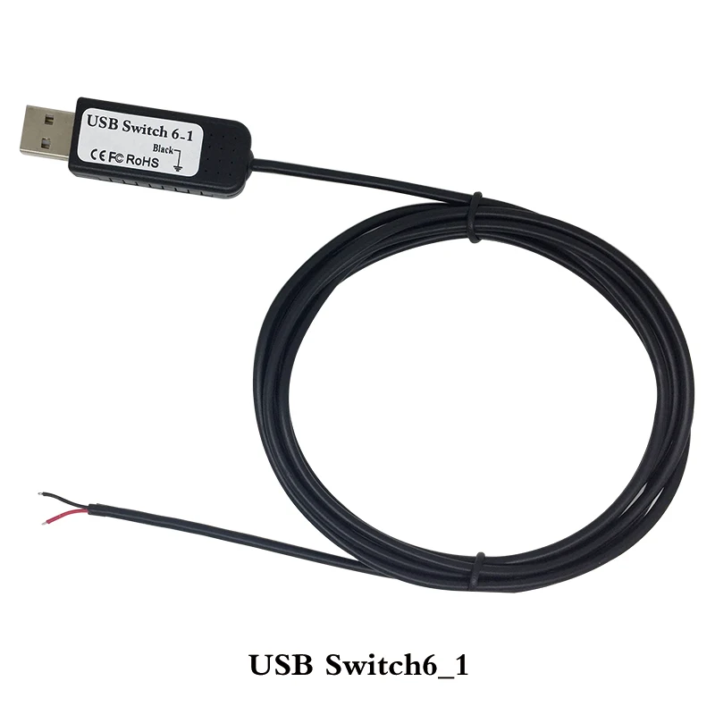 2019 горячий DIY Переключатель линии USB кабель можно подключить 1/3/6 шт Различные