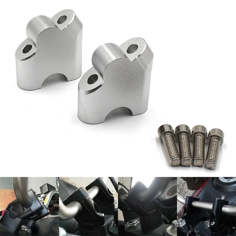 

For Suzuki V-STORM DL 250 DL250 DL650 DL 650 XT DL 1000 GW250F/S DL650 Motorcycle Bike GW250F GW250S Riser Handle bar Adapter