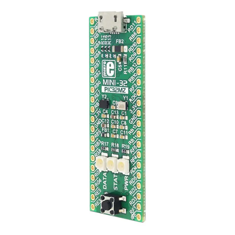 1 pcs x MIKROE-2802 PIC32MZ MINI-32 PIC PIC32 MCU 32-Bit Embedded Evaluation Board | Электронные компоненты и