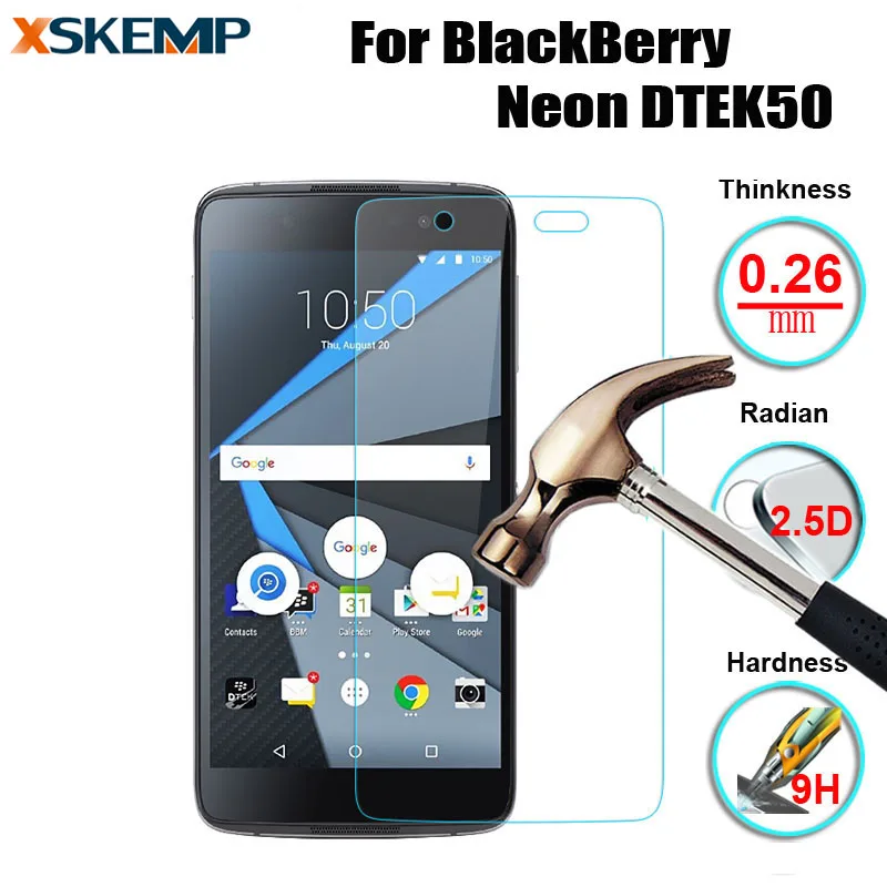 Взрывозащищенное Закаленное Стекло 9H для BlackBerry Neon DTEK50 закаленное стекло премиум