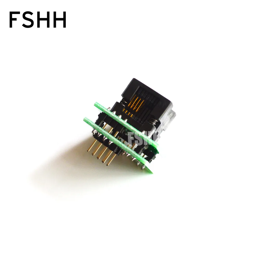 WL SOP8 U1 Адаптер для программиста Wellon адаптер 150mil К DIP8 IC тестовая розетка|adapter