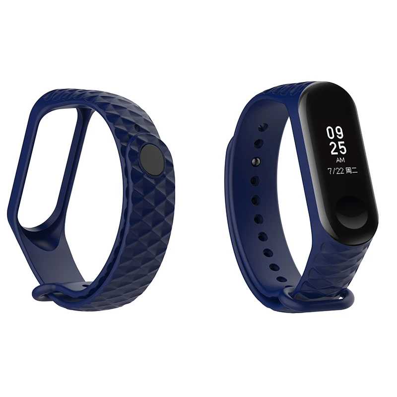 Спортивный Браслет mi Band 3, ремешок на запястье для Xiaomi mi, ремешок 3, силиконовый браслет для Xiaomi mi, ремешок 3 mi band 3, Смарт-часы, браслет