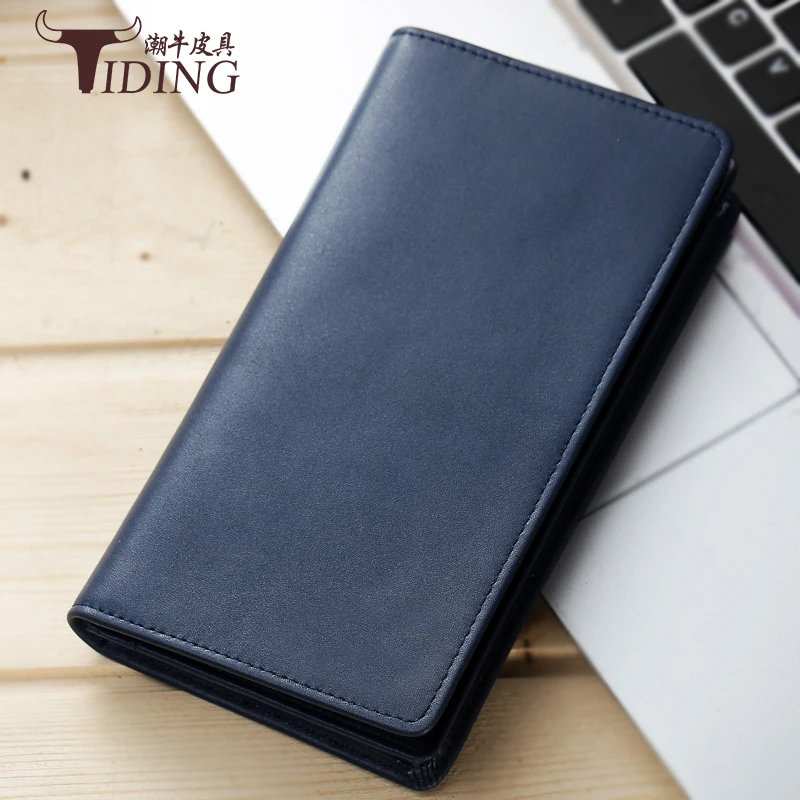 Роскошные Брендовые мужские кошельки 2017 длинный мужской кошелек клатч из