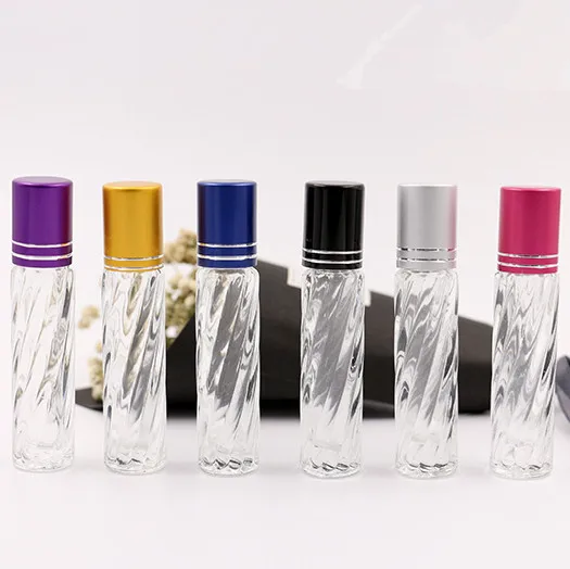 

3.5ml Roll On Glass Bottles Roller Ball For Perfume Essential Oil Bottles Portable Glass Refillable Perfume Bottle Sample Bottle
