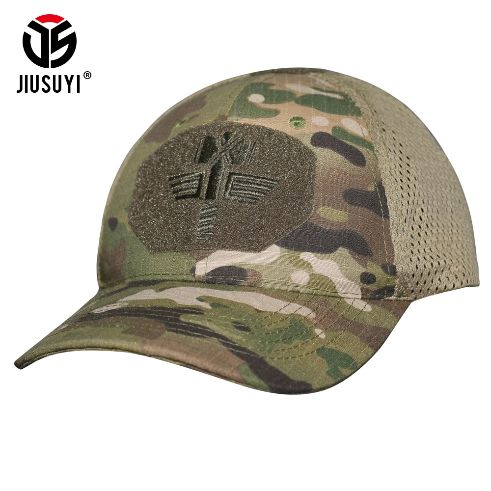 Multicam CP камуфляжные дышащие бейсболки шляпы тактические хип хоп Регулируемая