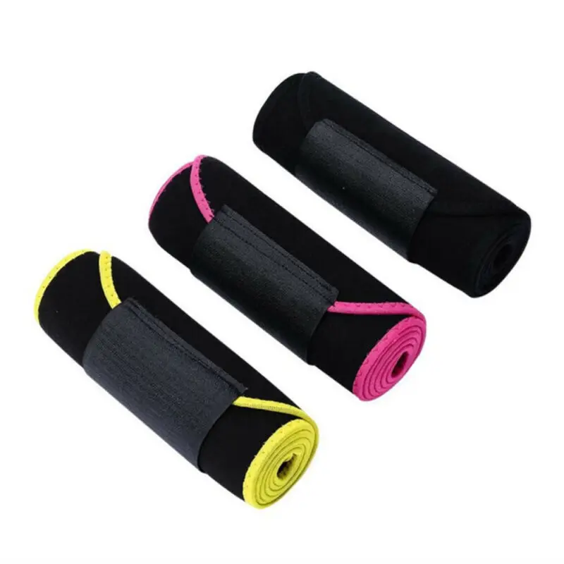Men Women Waist Trimmer Belt Sweat Wrap Tummy Stomach For Weight Loss Fat Burner | Спорт и развлечения