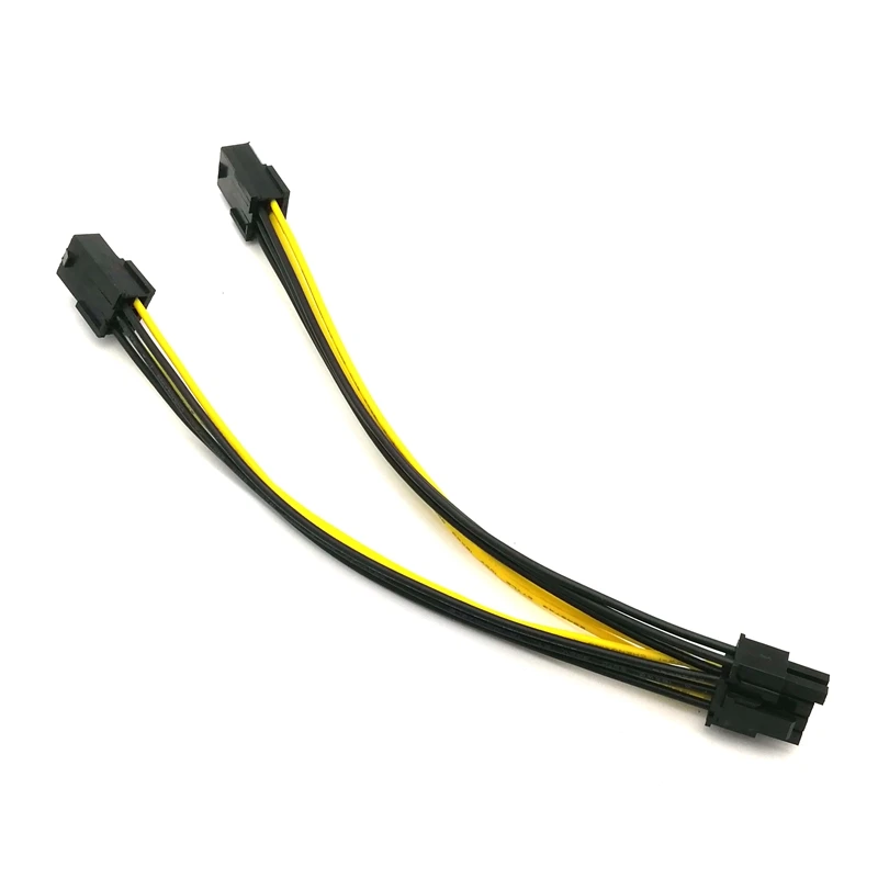 

Angitu PCI-E 8Pin 6+2Pin To Dual PCI-E 2x6Pin GPU Power Cable for ASUS Graphics Card