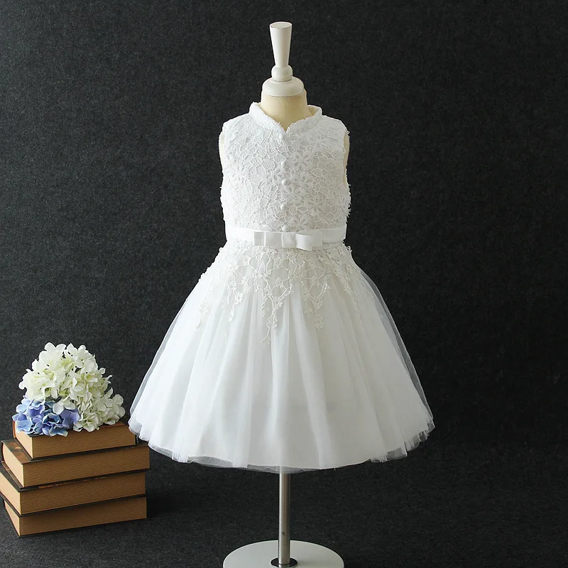 Элегантное розовое кружевное платье для девочек Vestido/ Одежда для девочек 4, 6, 8, 10, 12, 14 лет RKF184088 - Цвет: Красный