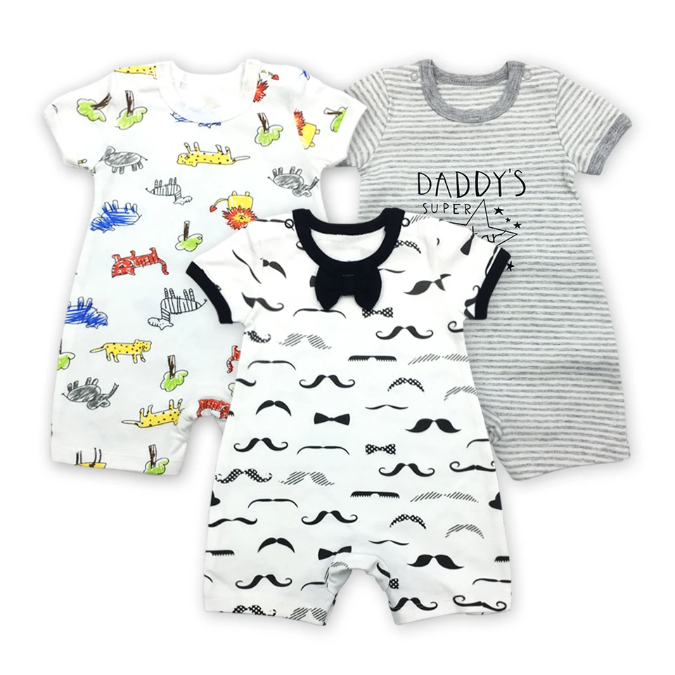 Комбинезон из 3 предметов для новорожденных одежда маленьких девочек хлопковая