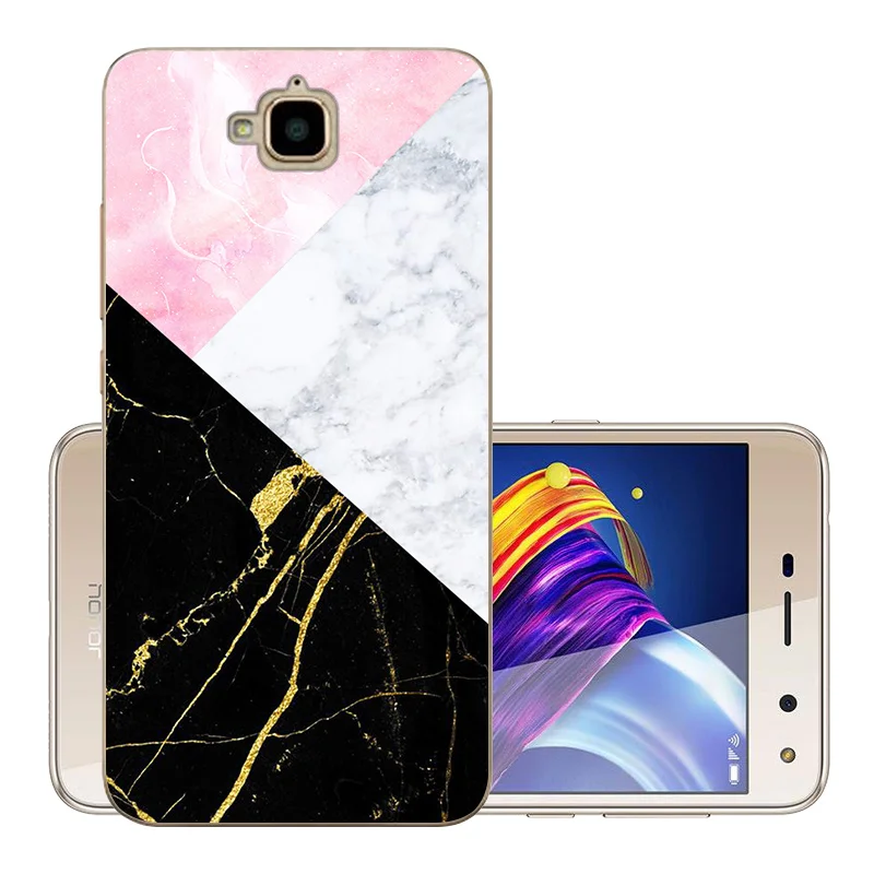 CROWNPRO 5," для huawei Honor 4C Pro, мягкий чехол, чехлы, силикон, Y6 PRO, год, TPU чехол для huawei Honor 4C Pro, задняя крышка с принтом - Цвет: SSS