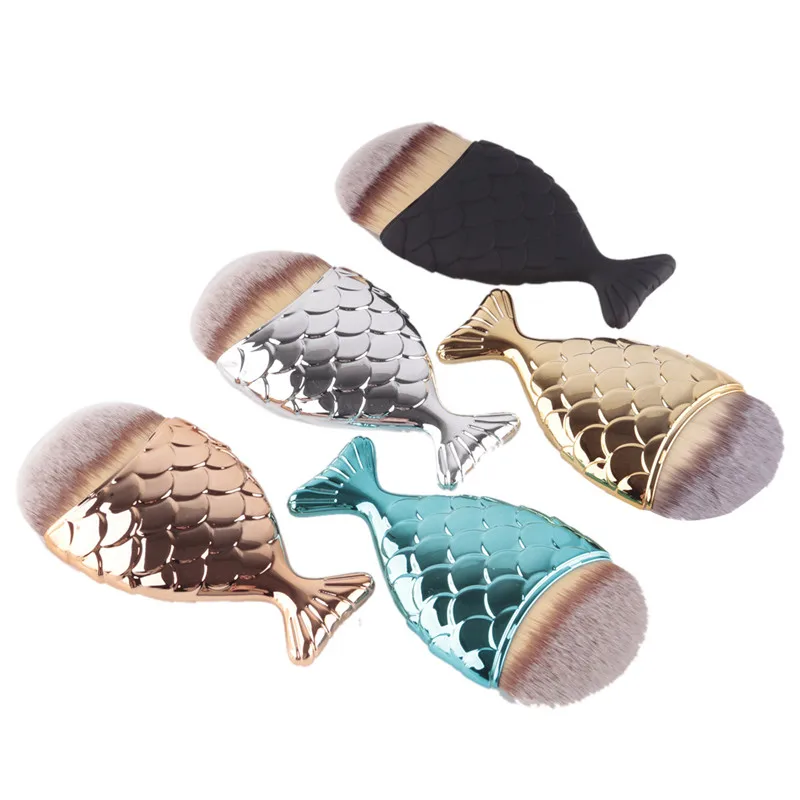 5 видов цветов овальные кисти русалки кисть для основы золотая русалка набор