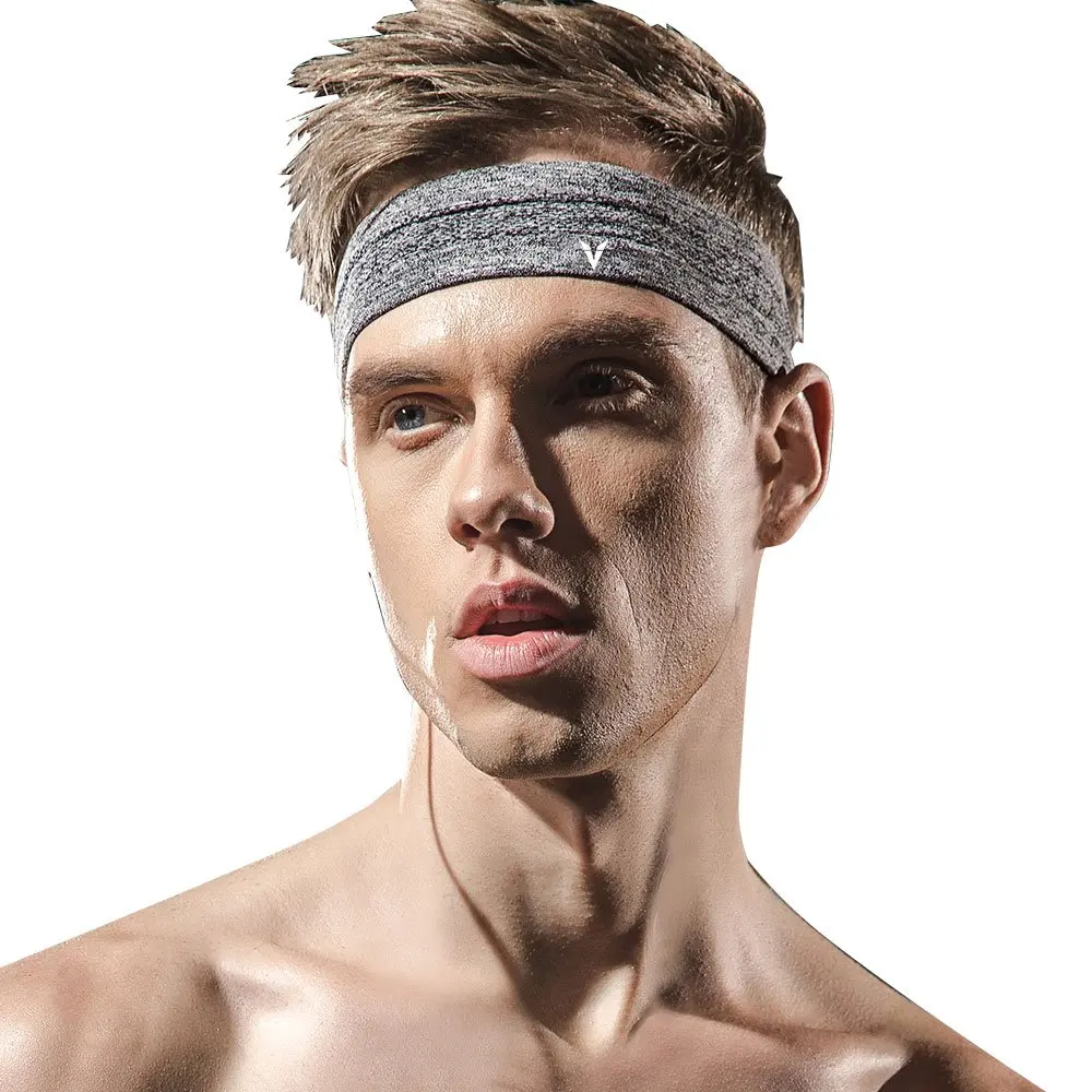 

Veidoorn Professional Sweatband Sports Moisture-wicking Non slip Headband Unisex Breathable Band For Sports Fitness Workout