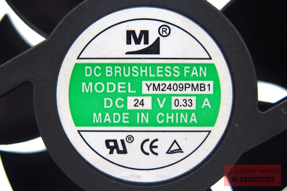 

92*92*38MM YM2409PMB1 DC24V 0.33A cooling fan