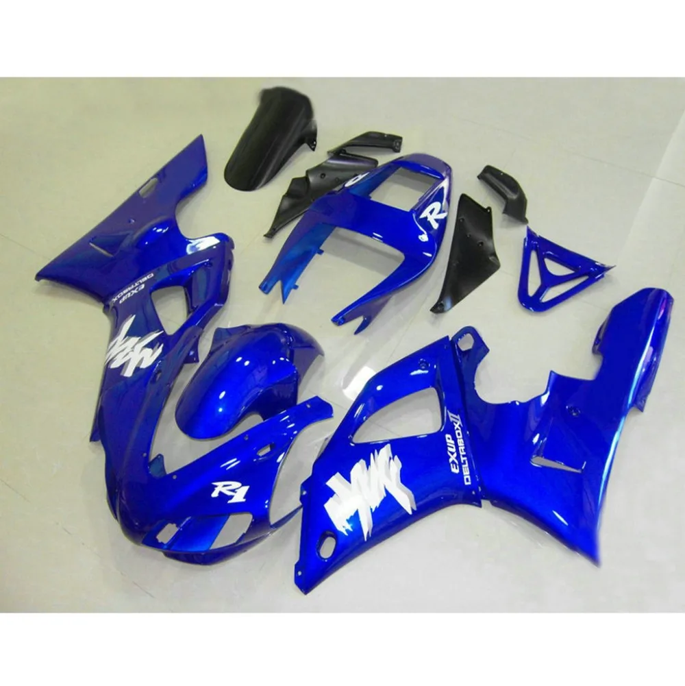 

Customize free injection motorcycle fairings part for 1998 1999 YAMAHA YZF R1 98 99 YZFR1 YZF1000 dark blue factory fairing kits