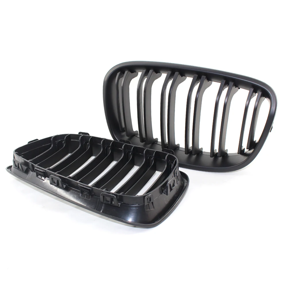 Передняя решетка радиатора для BMW F20 1 Series 11-2014 5 Door F21 3 11-14 Hatchback матовый черный 118i 125i