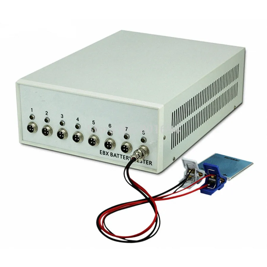 X0510 EBC X 8 канальный подшкаф для батареи 3.2V3.7V4.2V тестер емкости литиевой цикл 5А