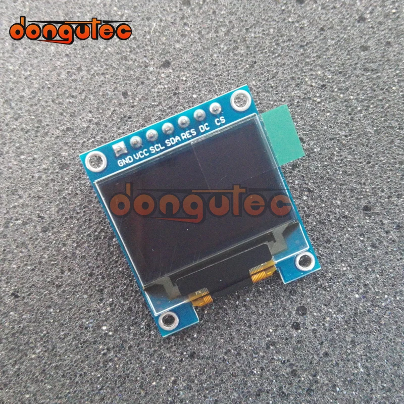 Dongutec 0 95 дюйма SPI полноцветный OLED дисплей DIY модуль 96x64 LCD для Arduino SSD1351 Драйвер