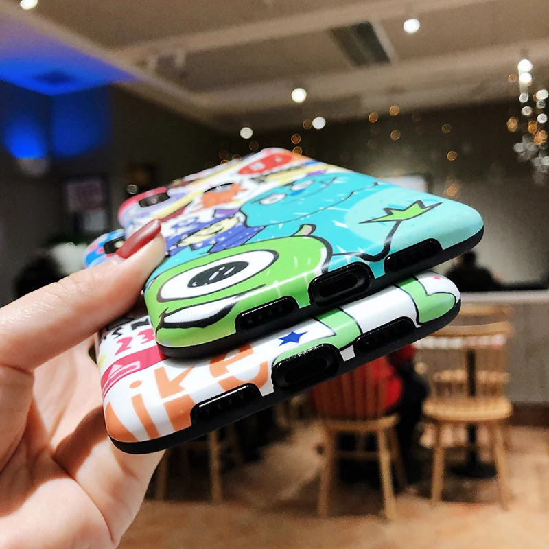 Чехлы для телефонов Xiaomi 6 6X8 9 9SE, милые матовые мягкие чехлы из ТПУ с рисунком Больших Глаз для Redmi Note7, задняя крышка, fundas Capa