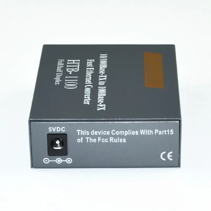 HTB 1100 оптический медиа конвертер 10/100 Мбит/с RJ45 многорежимный дуплексный