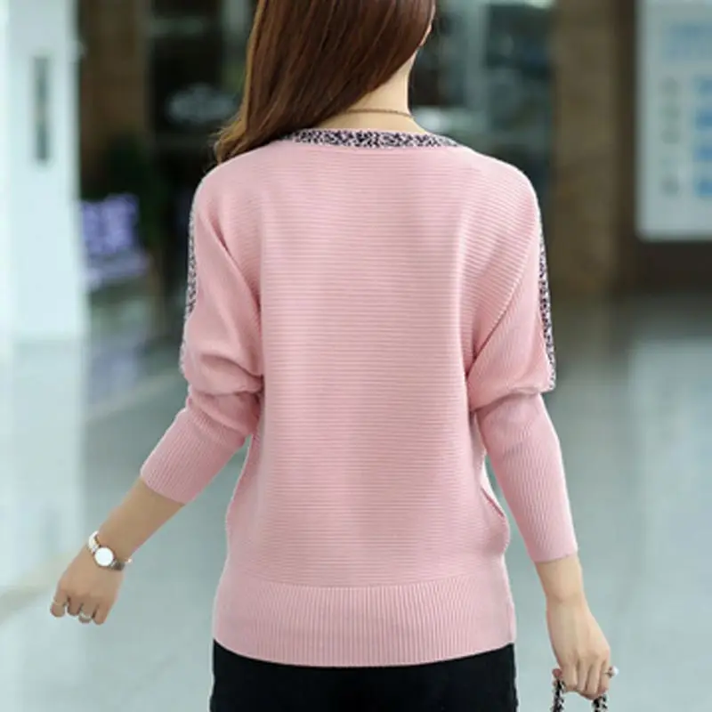 

Autumn Winter Women Fashion Sweater 2017 New loose Warm Bat Sleeve Casual short Sweaters Knit Pullovers black pink beige QH0269