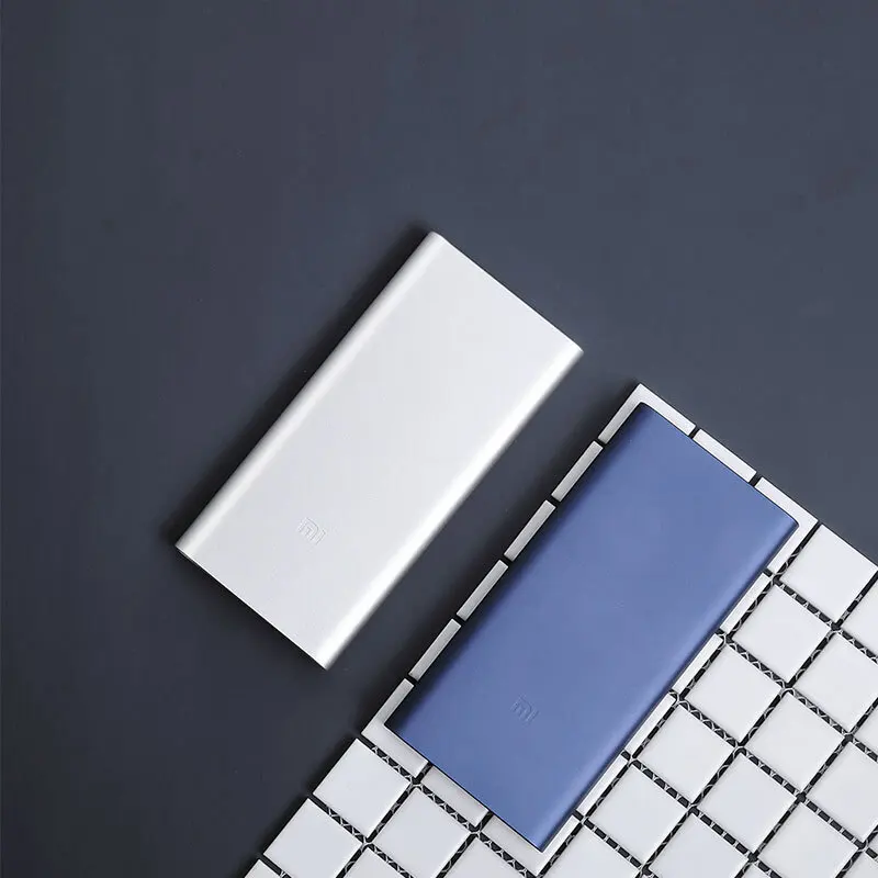 Внешний аккумулятор Xiaomi Mi Power Bank 2i портативное зарядное устройство с 2 USB-выходами