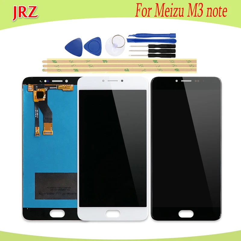 JRZ для Meizu M3 note ЖК-дисплей и сенсорный экран с инструментами M681H M681C M681L Мобильные