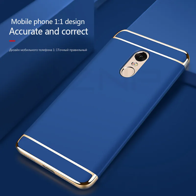 ZNP Роскошный Жесткий Чехол для Xiaomi Redmi Note 4 4X полный чехол s для Xiaomi Redmi 4X Redmi Note 4 4X чехол для телефона