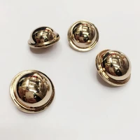 50pcs high grade classic ladies grament round shank metal buttons for clothes sewing beret buttons for clothing 15 25mm