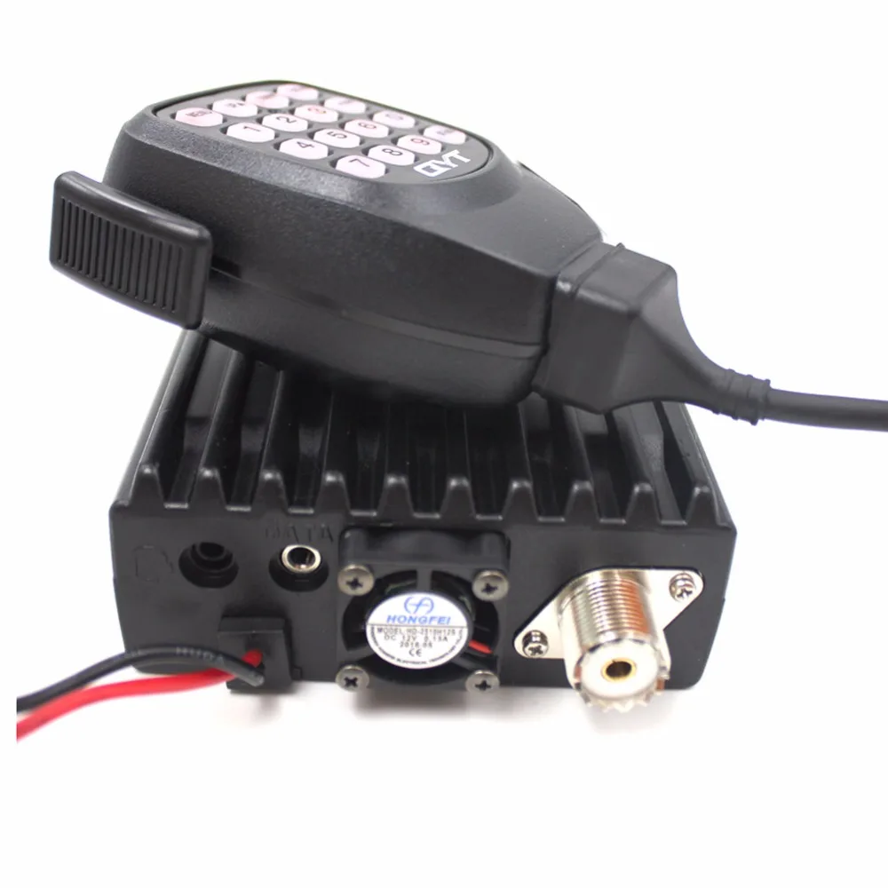 Tanie 2019 Najnowsza Wersja Mini Mobile Radio QYT KT-7900D 25W Czterozakresowy 144/220/350/440MHz KT7900D UV Transceiver Lub Z Zasilaczem
