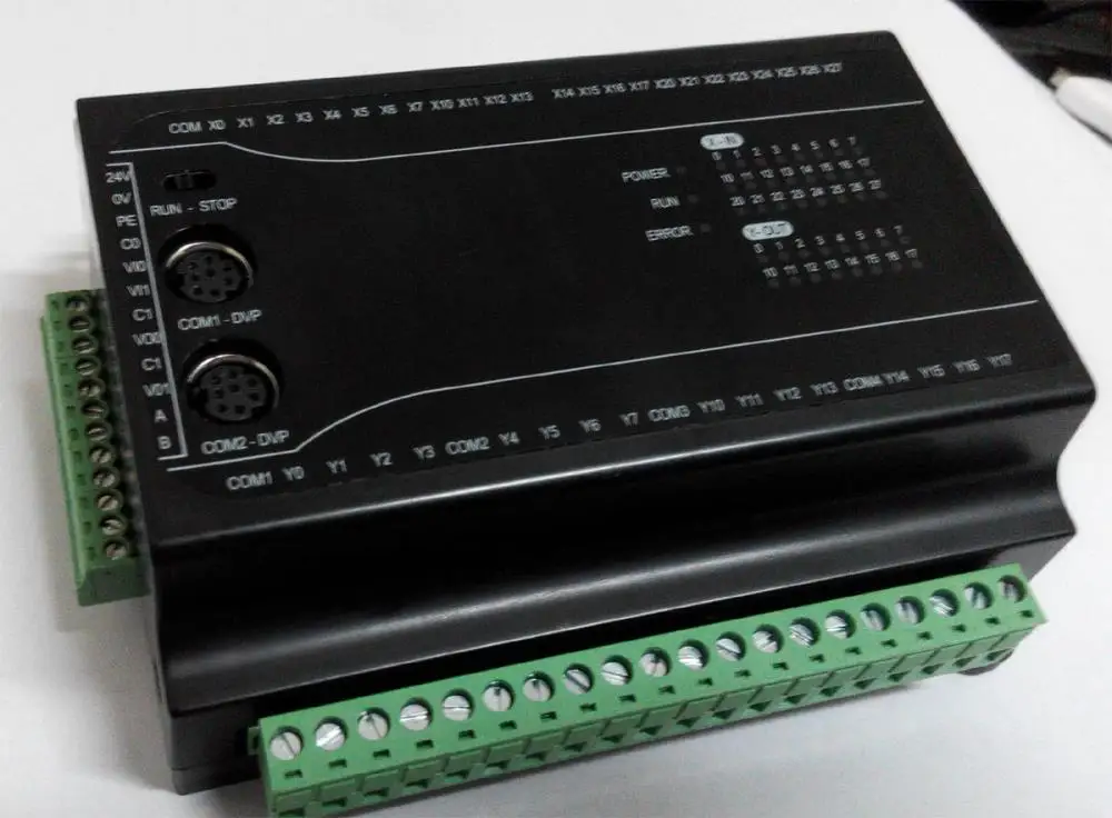 Модуль PLC FX1N FX2N 40MR 40MT для Mitsubishi с 24DI 16DO 2AI 2AO 150 кГц 4-осевой импульсный выход RS485 MODBUS |