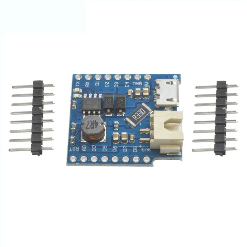 AAAE D1 Мини Защита аккумулятора USB один литиевый аккумулятор Зарядка Boost модуль с Pins