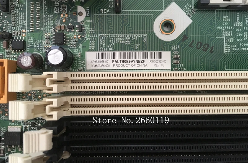 Высококачественная настольная материнская плата для 6005 PRO SFF 531966 001 503335 полностью