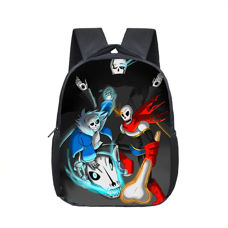 12 дюймов Санс и папирус из сказок подземелья рюкзак для детского сада детские