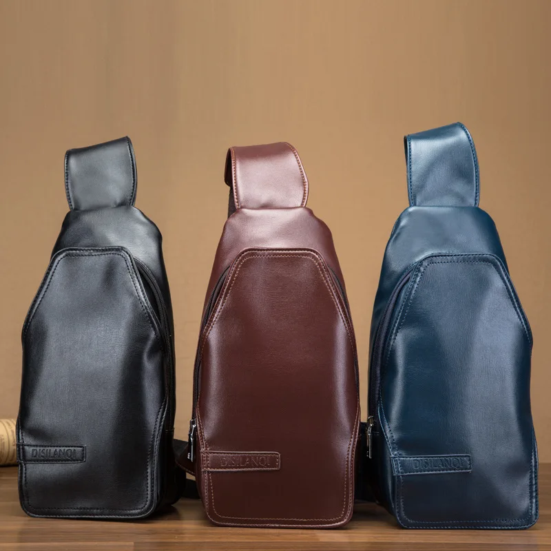 Модельер известный бренд Для мужчин Сумки кожа Сумка Кроссбоди мешок езда на