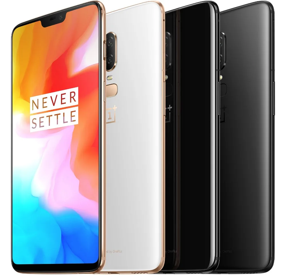 OnePlus 6 8 Гб 128 ГБ Восьмиядерный процессор Snapdragon 845 20 Мп+ 16 МП AI двойная камера разблокировка лица Android 8 OxygenOS смартфон NFC
