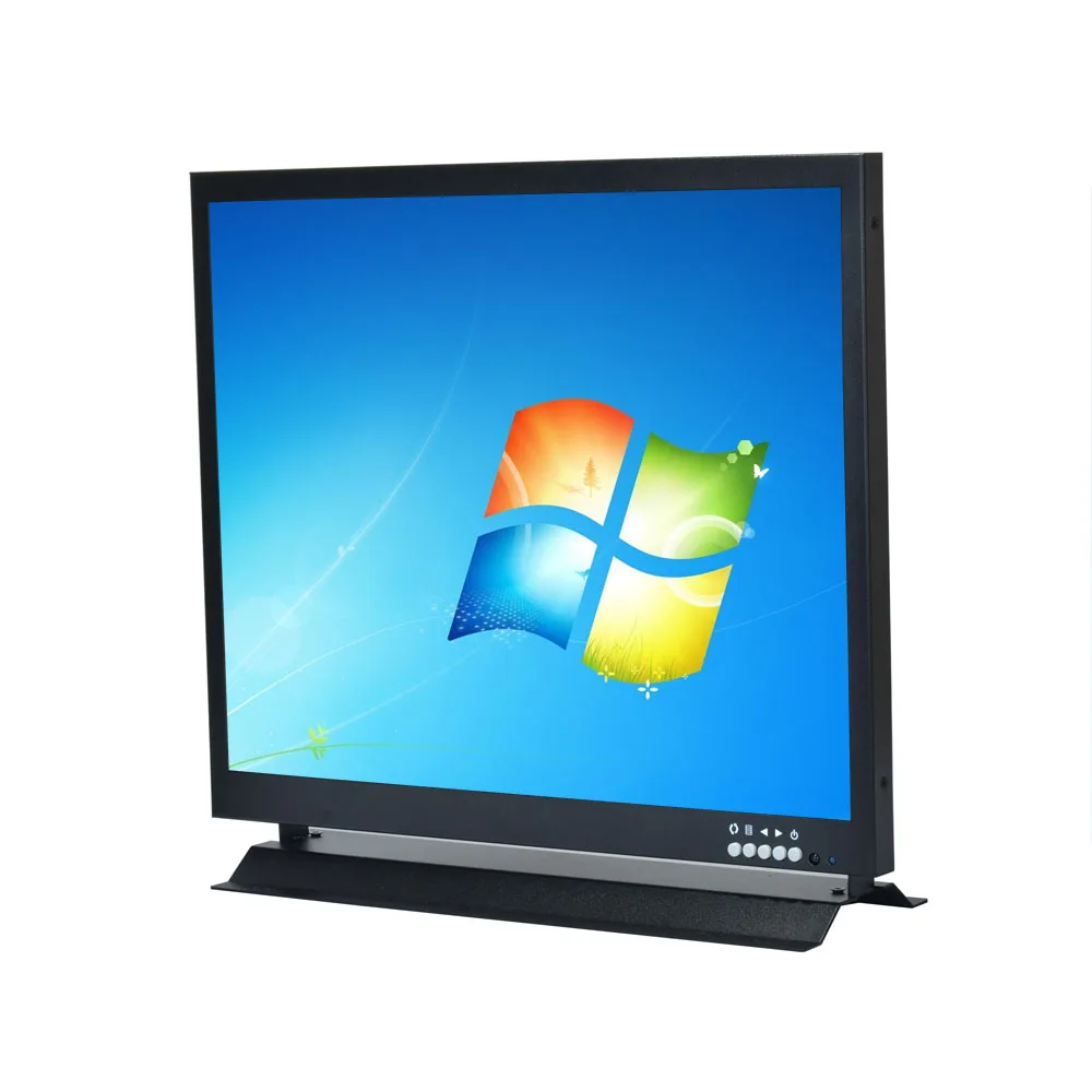 17 дюймовый TFT ЖК монитор 1280x1024 дисплей 4:3 CCTV VGA BNC HDMI YPBPR с подставкой для микроскопа