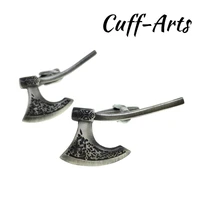 cuffarts viking battle axe museum cufflinks gentleman 2018 new style brass men cosplay cuff links jewelry men cufflink c10165